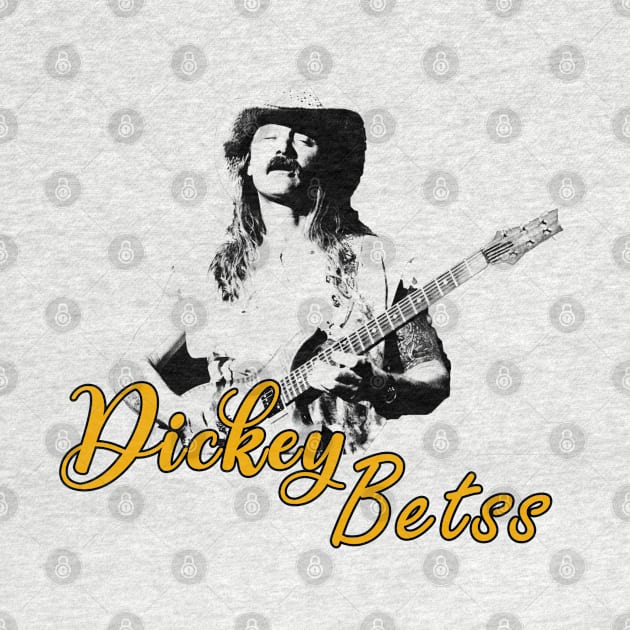 dickey betts black and white by thatday123